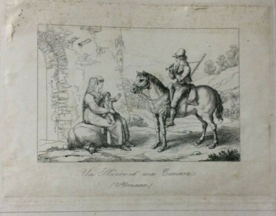 Ciociaria: Sbirro E Ciociara. Antica Stampa Popolare (Abruzzo), Costumi Tradizionali