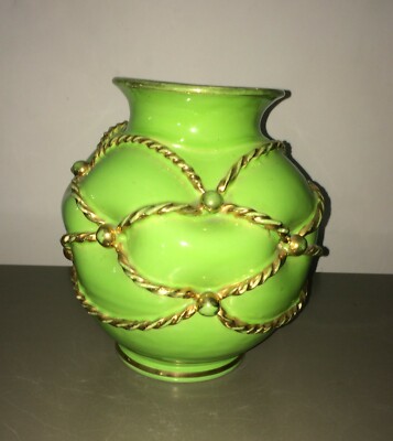 Arte Moderna   Vaso Decorativo In Ceramica Modellata