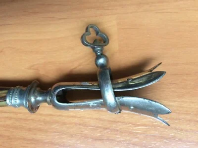 Vintage Gigot Holder in Bone and Chrome-Plated Metal