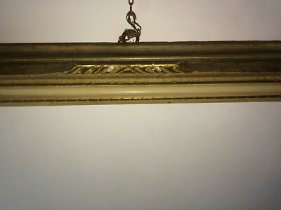 Cornice In Legno Laccato E Dorato A Guisa Di Laccatura Fiorentina