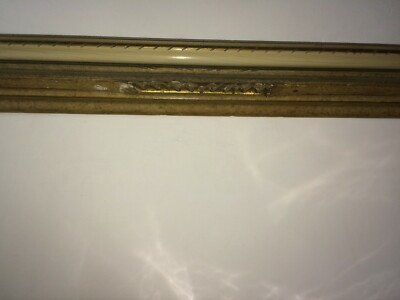Cornice In Legno Laccato E Dorato A Guisa Di Laccatura Fiorentina