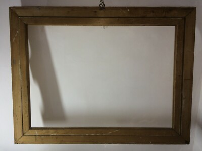 Cornice In Legno Laccato E Dorato A Guisa Di Laccatura Fiorentina