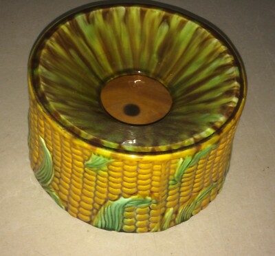 Soprammobile Artistico In Ceramica A Forma Di Mais