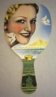 Igiene Della Pelle, Profumo, Borotalco Roberts: Ventaglio Pubblicitario d'Epoca