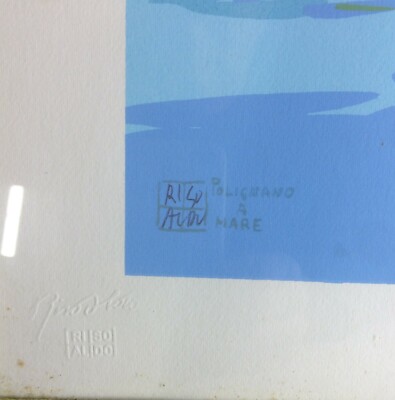Arte Contemporanea. Puglia. Polignano A Mare. Artistica Veduta. Artista Aldo Riso