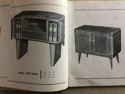 Musica, Dischi, Radiofonia: Mobili Discofoni. Catalogo Illustrato Carisch, Milano