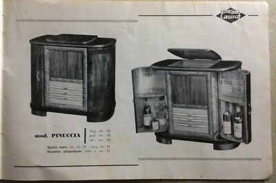 Musica, Dischi, Radiofonia: Mobili Discofoni. Catalogo Illustrato Carisch, Milano