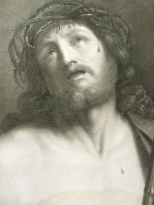 Ecce Homo: Incisione Di Pietro Fontana Da Guercino, XIX Secolo