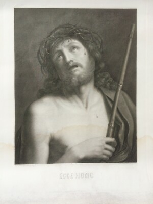 Ecce Homo: Incisione Di Pietro Fontana Da Guercino, XIX Secolo