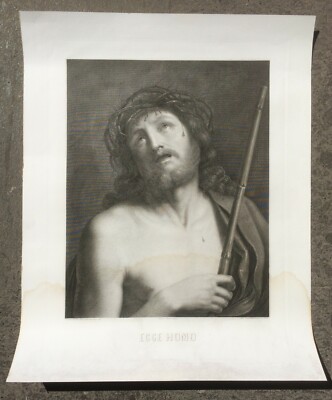 Ecce Homo: Incisione Di Pietro Fontana Da Guercino, XIX Secolo