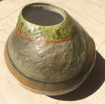 Vaso In Ceramica Policroma, Santo Stefano Di Camastra (Moma)