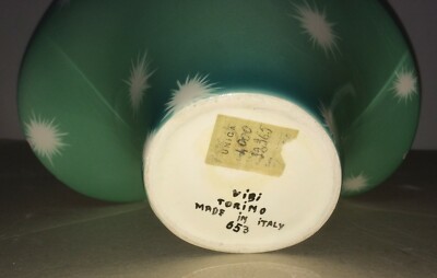 Soprammobile Decorativo, Ceramica Da Collezione, Design Vibi Torino, Artistico Vaso
