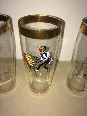 Music, Dance, Jazz: Three Artistic Collectible Glasses of the 1900s