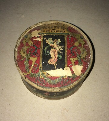 Scatola Pubblicitaria Nuits De Pompei, Cipria Rancè