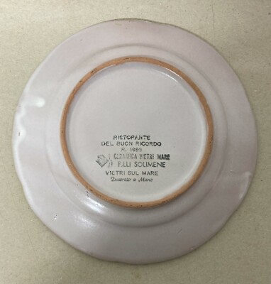 Cucina, Gastronomia, Ristorante Cicolella: Ceramica Solimene, Vietri, Pubblicitario