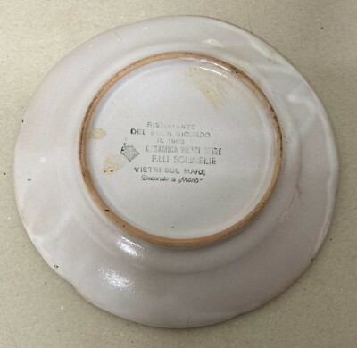 Cucina, Gastronomia, Ristorante Cicolella, Ceramica Pubblicitaria Solimene, Vietri
