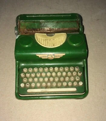 Writing: Vintage Alpha Toy Mini Typewriter, Bologna