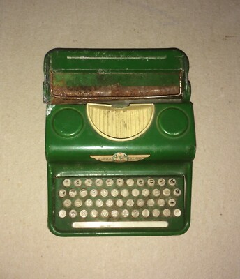 Scrittura: Mini Macchina Da Scrivere Giocattolo d'Epoca Alpha, Bologna