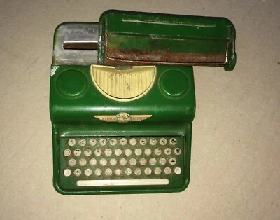 Writing: Vintage Alpha Toy Mini Typewriter, Bologna