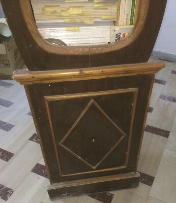Complemento d'Arredo: Mobile Libreria E Cassa Per Orologio A Colonna