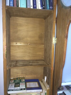 Complemento d'Arredo: Mobile Libreria E Cassa Per Orologio A Colonna
