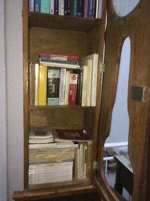 Complemento d'Arredo: Mobile Libreria E Cassa Per Orologio A Colonna