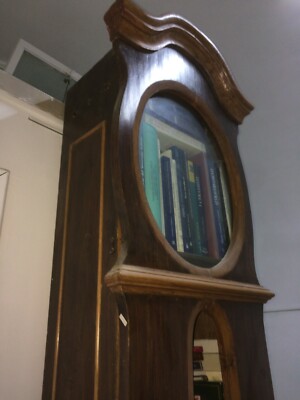 Complemento d'Arredo: Mobile Libreria E Cassa Per Orologio A Colonna