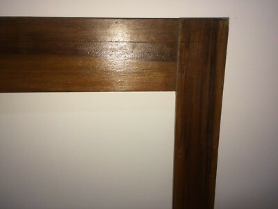 Cornice d'Epoca Art Déco In Legno Tinto Noce (circa 1920 1930)