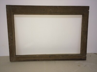 Cornice d'Epoca Art Déco In Legno Tinto Noce (circa 1920 1930)