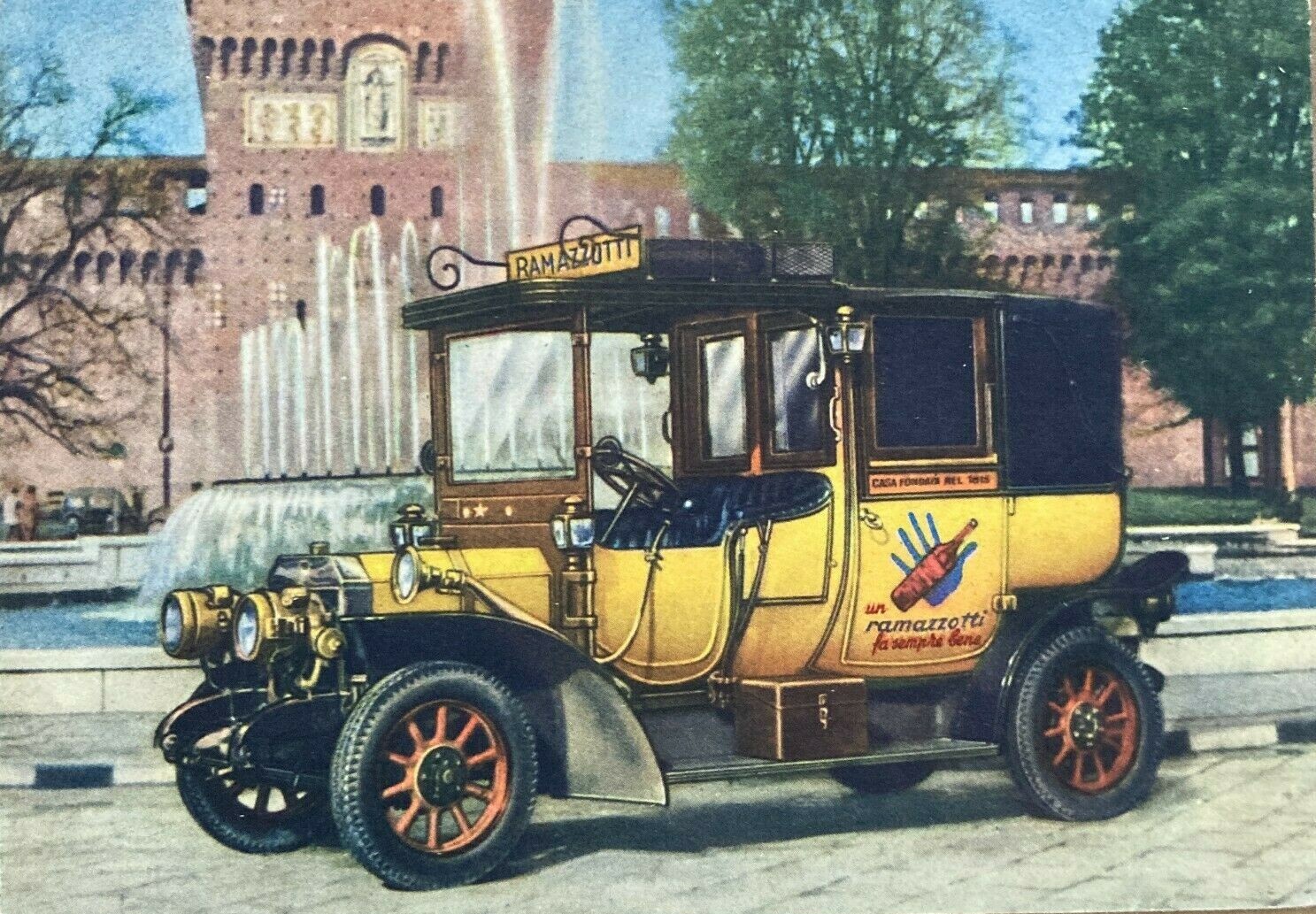 Ciclismo   Giro Ciclistico d'Italia   Autoambulante   Pubblicitaria Ramazzotti   1958