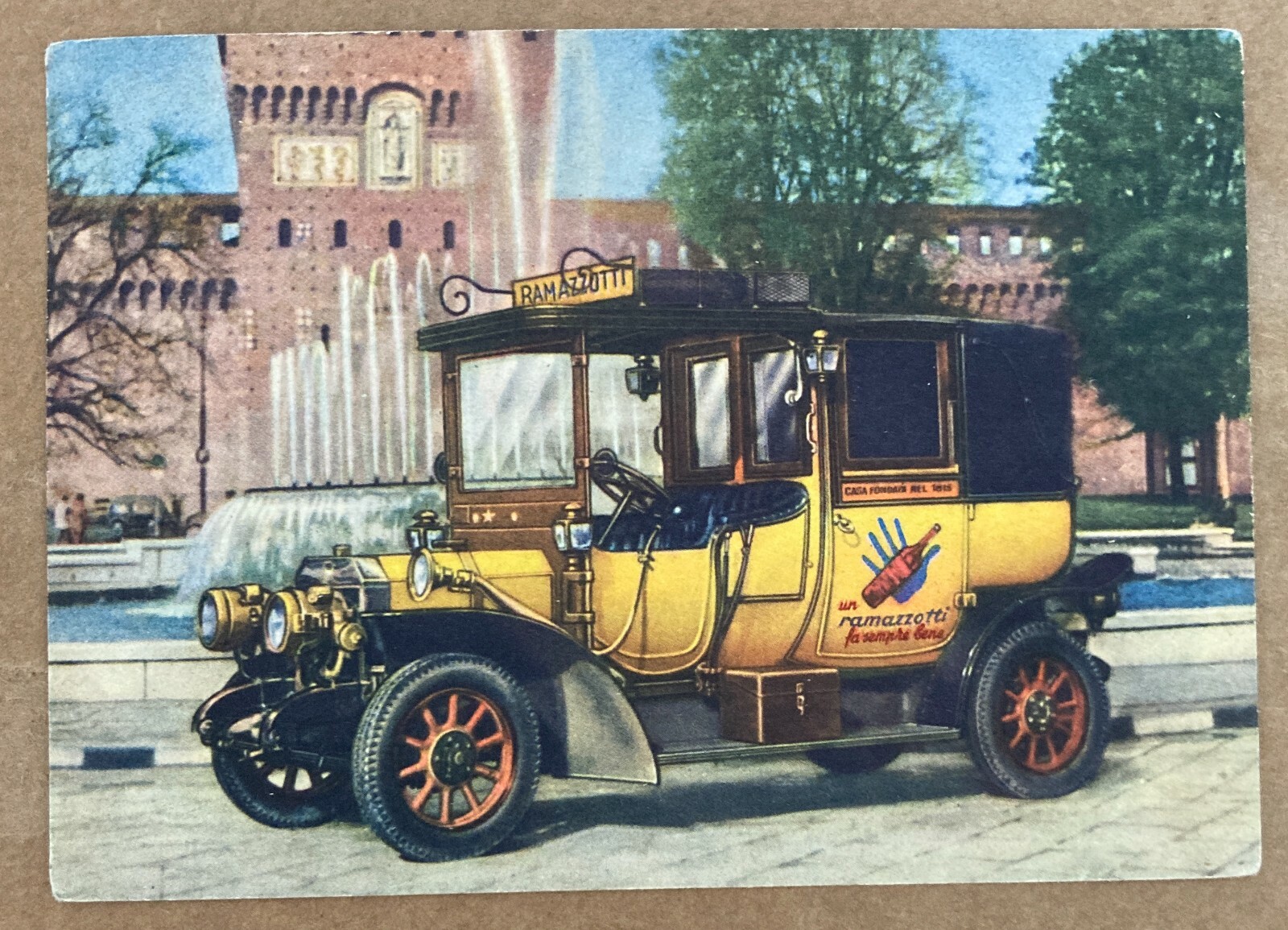 Ciclismo   Giro Ciclistico d'Italia   Autoambulante   Pubblicitaria Ramazzotti   1958