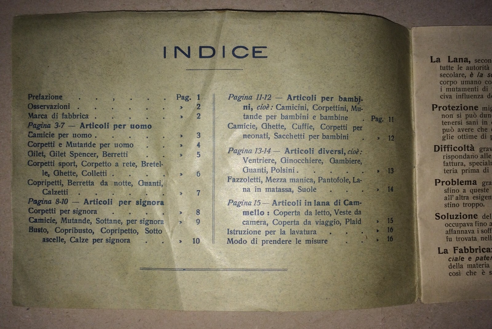 Venezia, Giudecca: Maglieria E Intimo, Catalogo Pubblicitario Antico Herion, 1914