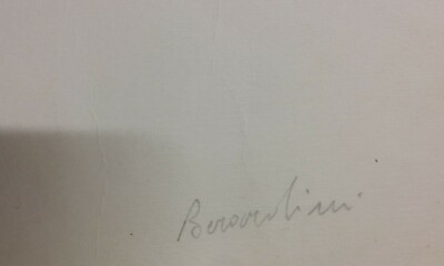 Arte Moderna, Astrattismo, Opera Informale, Artista Berardini, Grafica Da Collezione