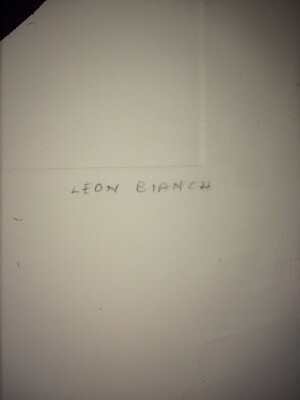 Arte Moderna E Grafica, Leon Blanch, Acquaforte E Acquatinta, Prova d'Artista