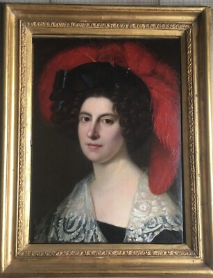 Ritratto Di Lucia Migliaccio, Principessa Di Partanna   Costanzo Angelini