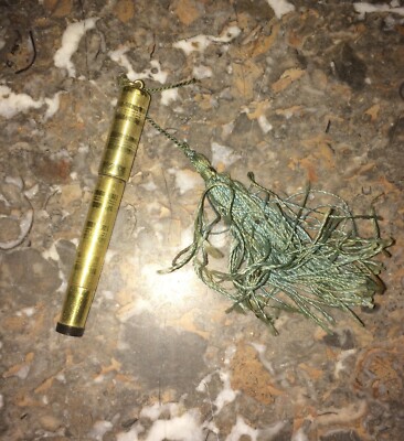 Penna Da Collezione Imperial In Lamina Dorata (da Restaurare)