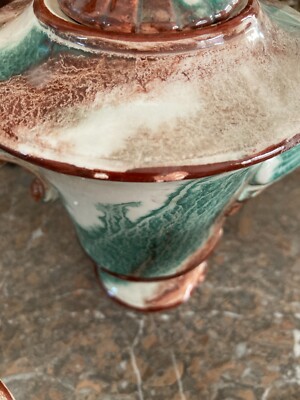 Servizio Da Caffè In Ceramica Marmorizzata Velardo   Cusano Mutri