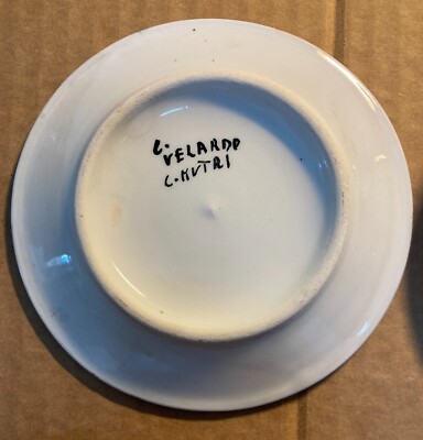 Servizio Da Caffè In Ceramica Marmorizzata Velardo   Cusano Mutri