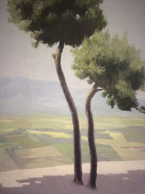 Arte: Abruzzo, Francavilla A Mare, Antico Grande Dipinto, Ninon Vaccarella, Rarità
