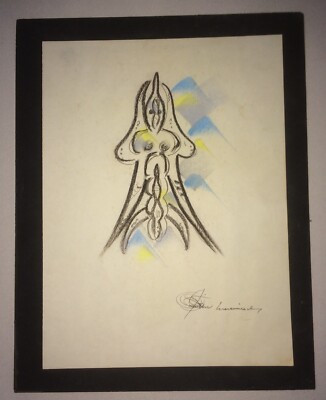Gino Masciarelli, "Divinità": Allegoria Mitologica, 1972