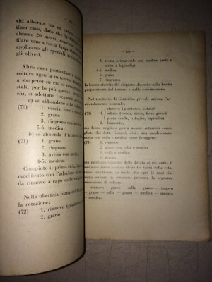 Agraria: Coltivazioni Del Terreno E Rotazioni Delle Colture (1941)