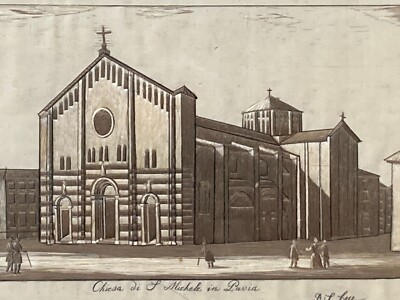 Lombardia, Pavia, Chiesa Di San Michele, Antico Ricamo, Metà XIX Secolo