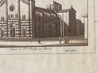 Lombardia, Pavia, Chiesa Di San Michele, Antico Ricamo, Metà XIX Secolo
