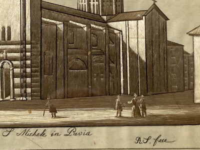 Lombardia, Pavia, Chiesa Di San Michele, Antico Ricamo, Metà XIX Secolo