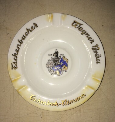Posacenere Pubblicitario   Eschenbach Eltmann   Wagner Bräu   Birra   Araldica   '900