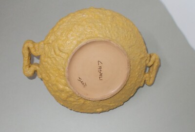 Arte: Ceramica Figurata, Vaso Con Policromia, Casali   Santi
