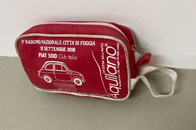 Automobili Motori Fiat 500 Club Italia Raduno 2008 Borsetta Pubblicitaria