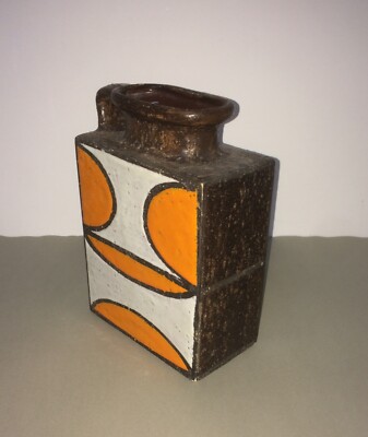 Arte Moderna   Ceramica Artistica   Decorazione Policroma   Vaso Vintage