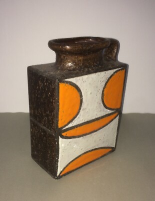 Arte Moderna   Ceramica Artistica   Decorazione Policroma   Vaso Vintage