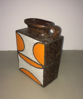 Arte Moderna   Ceramica Artistica   Decorazione Policroma   Vaso Vintage
